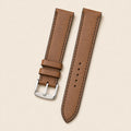 Tan Pueblo Leather Watch Strap leather watch strap, flat lay