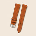 Whiskey Pueblo Leather Watch Strap leather watch strap, flat lay